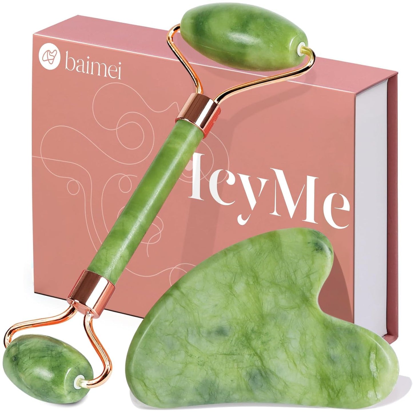 Rodillo de jade (rutina de cuidado de la piel)