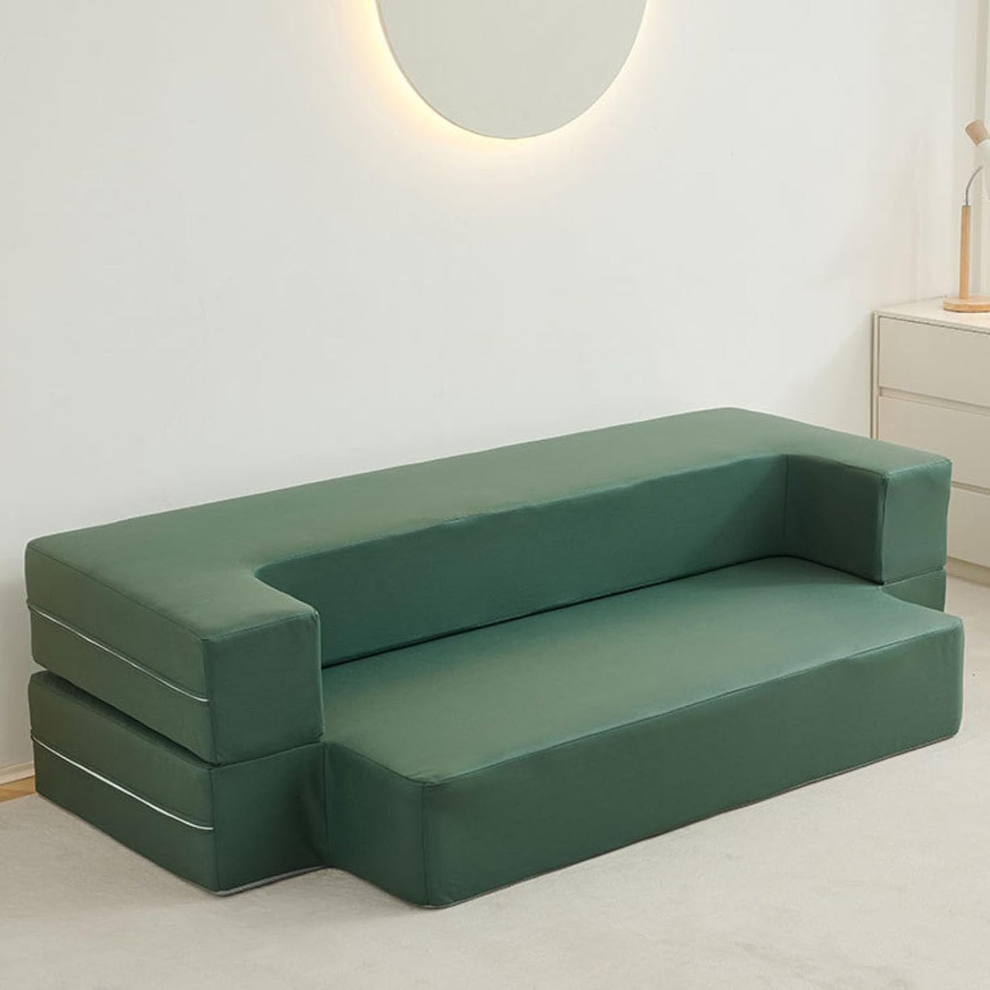 Sofá Cama Convertible de Espuma Viscoelástica