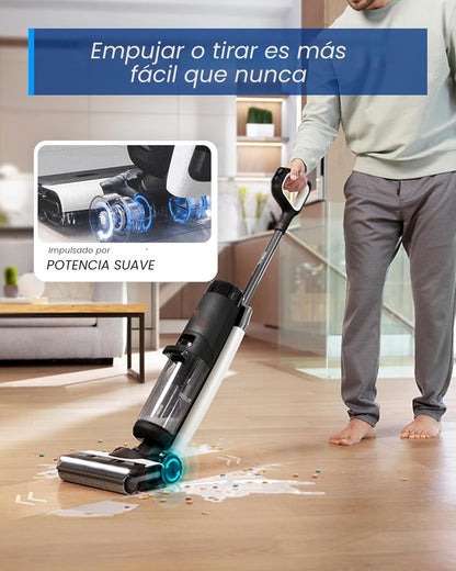 Aspiradora y Trapeadora Inteligente de Secado Rápido