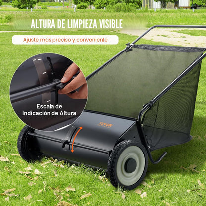 Barredora de Jardín Manual de Alta Capacidad