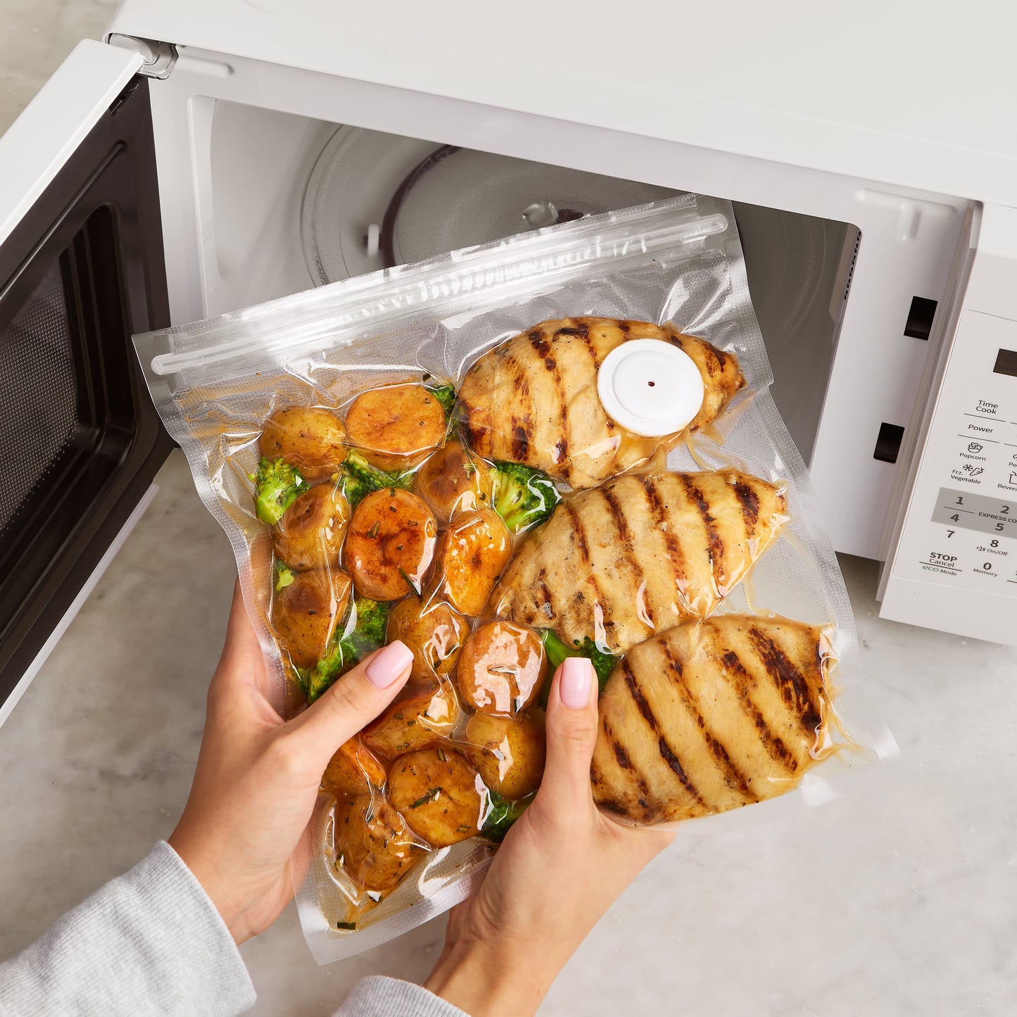 Sistema Profesional de Sellado al Vacío para Alimentos
