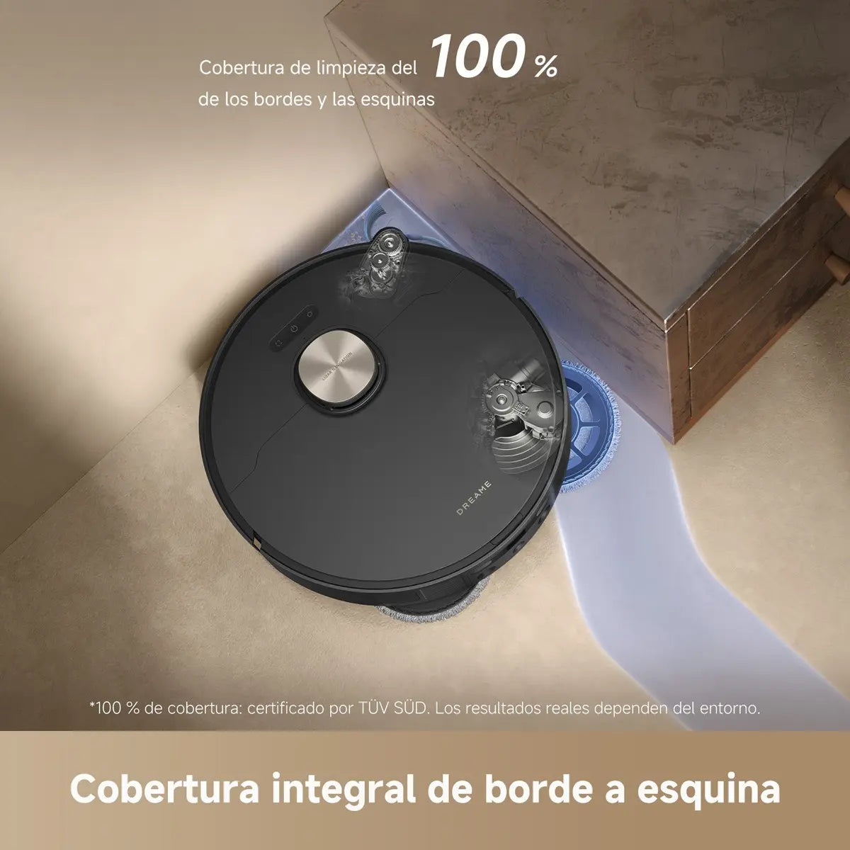 Robot Aspirador y Fregasuelos Ultra-Inteligente (Limpieza 360°)