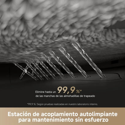Robot Aspirador y Fregasuelos Ultra-Inteligente (Limpieza 360°)