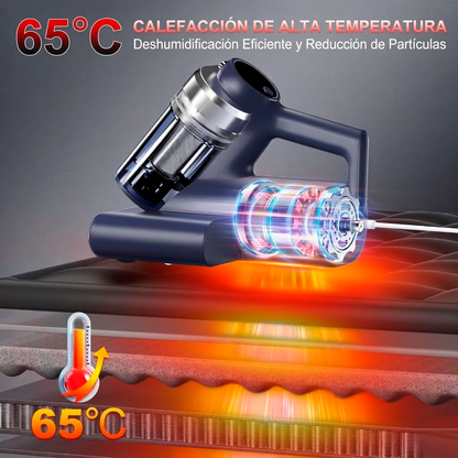 Aspiradora de Colchones y Tapicería con Tecnología UV-C e Ionizadora