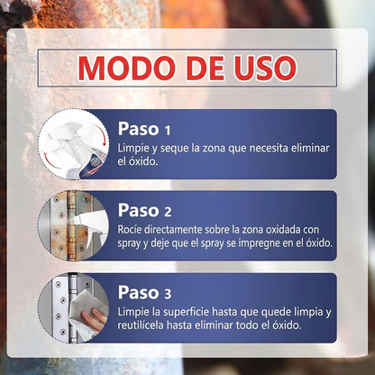 Removedor de óxido industrial profesional