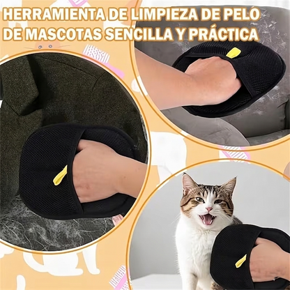 Guante de Limpieza Electrostática para Mascotas