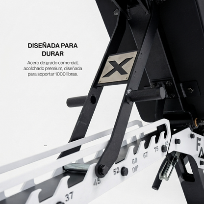 Banco de Pesas Ajustable Alpha Pro 10 en 1