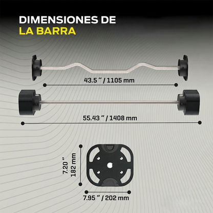 Sistema de Barras Profesionales Ajustables