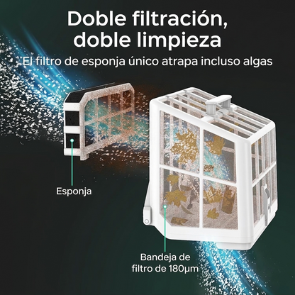 Robot Limpiador de Piscinas Inalámbrico de Alta Gama