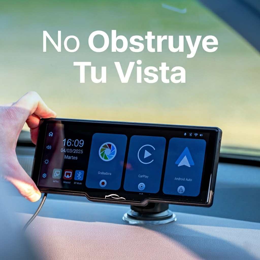 Pantalla Inteligente para Auto (CarPlay & Android Auto)