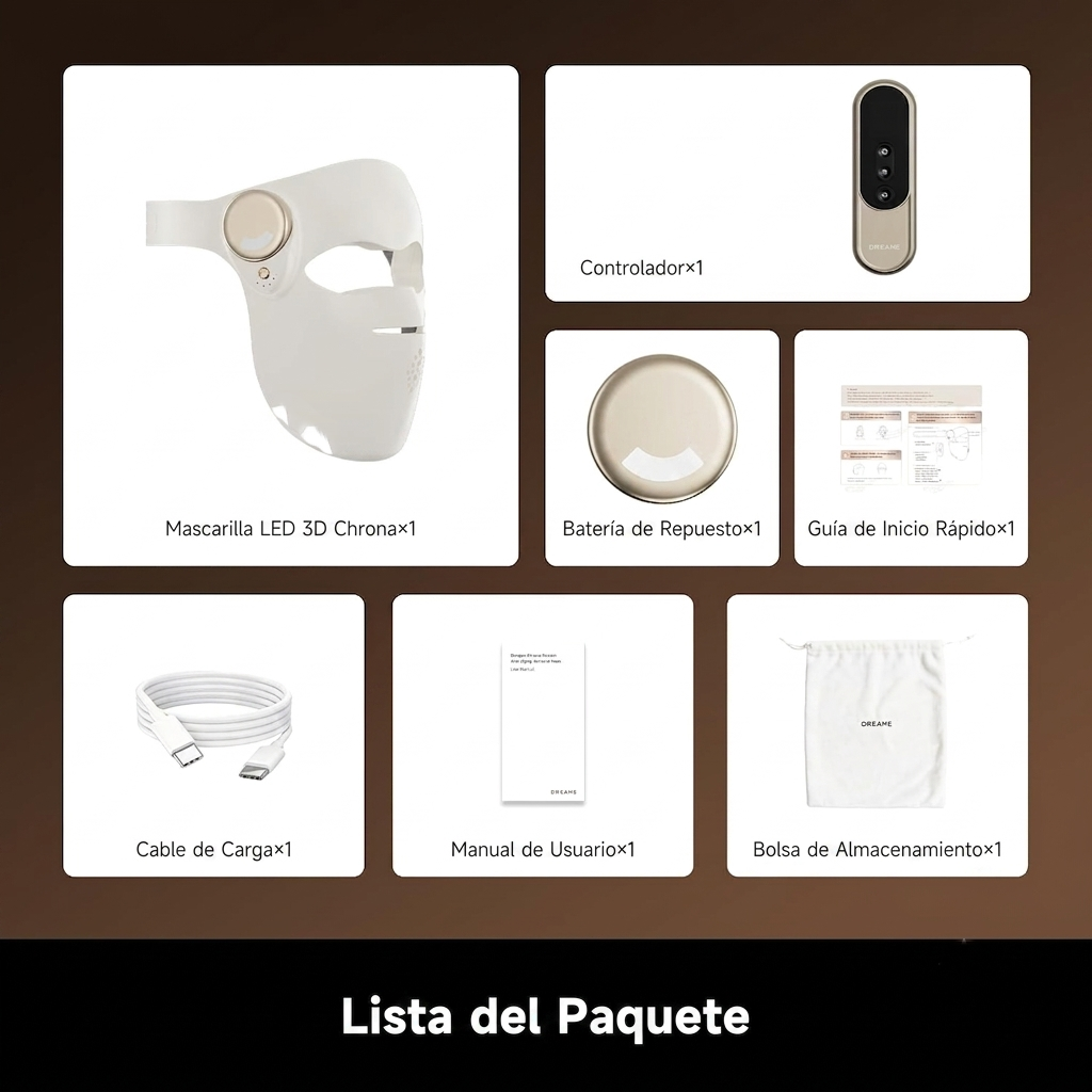 Mascarilla de Fototerapia Antienvejecimiento