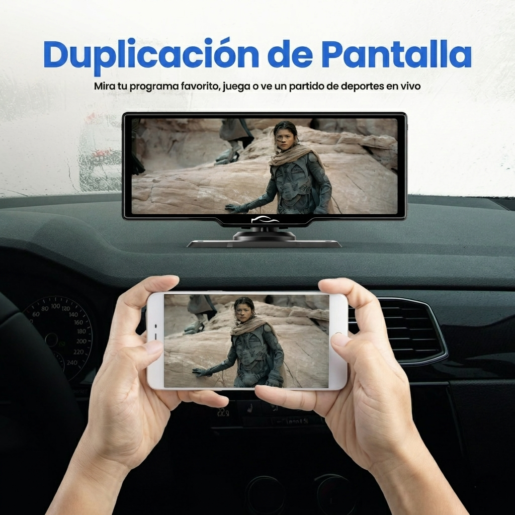 Pantalla Inteligente para Auto (CarPlay & Android Auto)