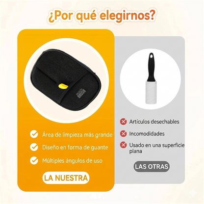 Guante de Limpieza Electrostática para Mascotas