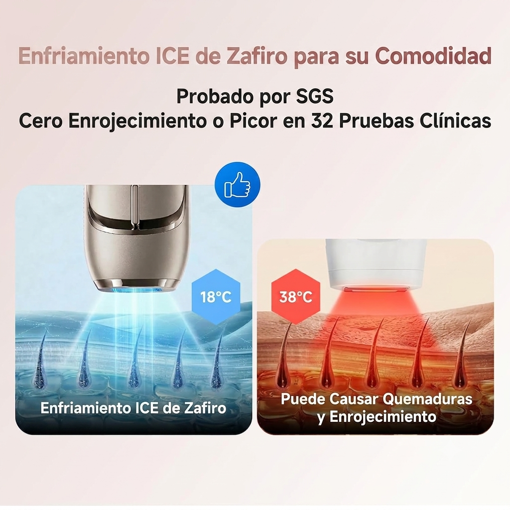 Dispositivo de Depilación Láser