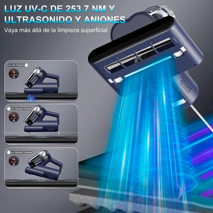 Aspiradora de Colchones y Tapicería con Tecnología UV-C e Ionizadora