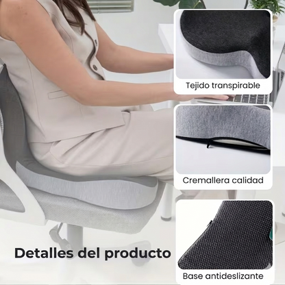 Cojín Ortopédico Ergonómico de Espuma Viscoelástica