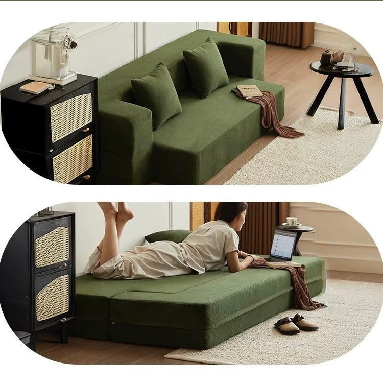 Sofá Cama Convertible de Espuma Viscoelástica
