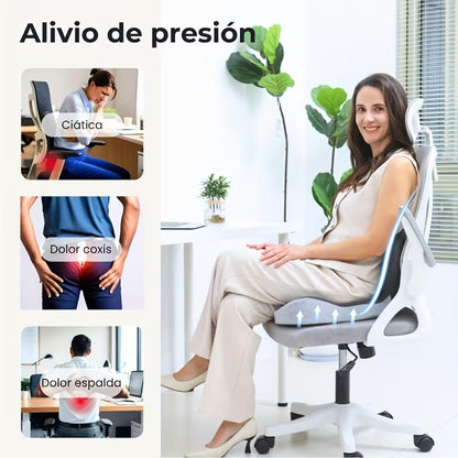 Cojín Ortopédico Ergonómico de Espuma Viscoelástica