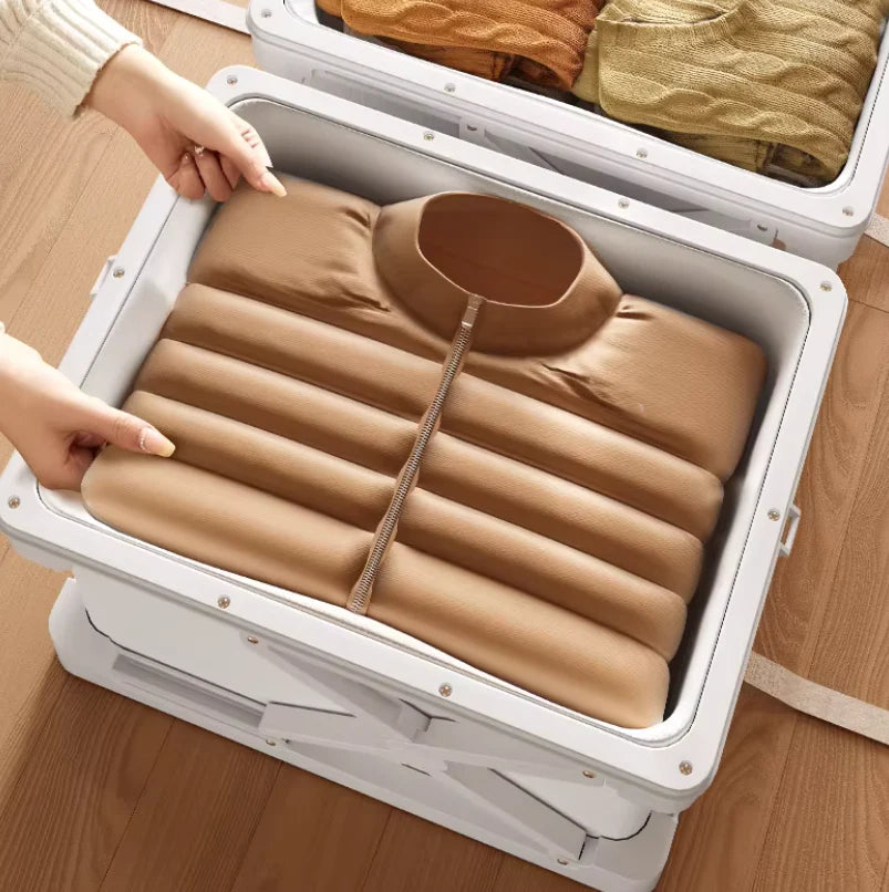 Caja de Almacenamiento Inteligente con Sistema de Compresión
