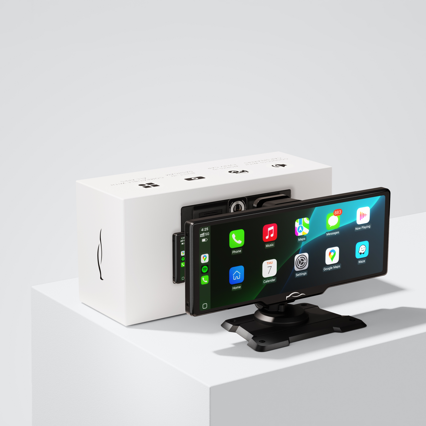 Pantalla Inteligente para Auto (CarPlay & Android Auto)